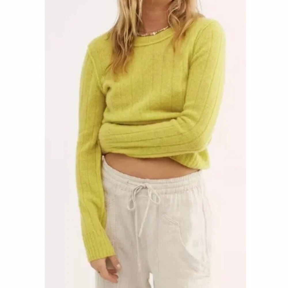 Free People Be Mine Cashmere Crew Sweater - Picture 5 of 12